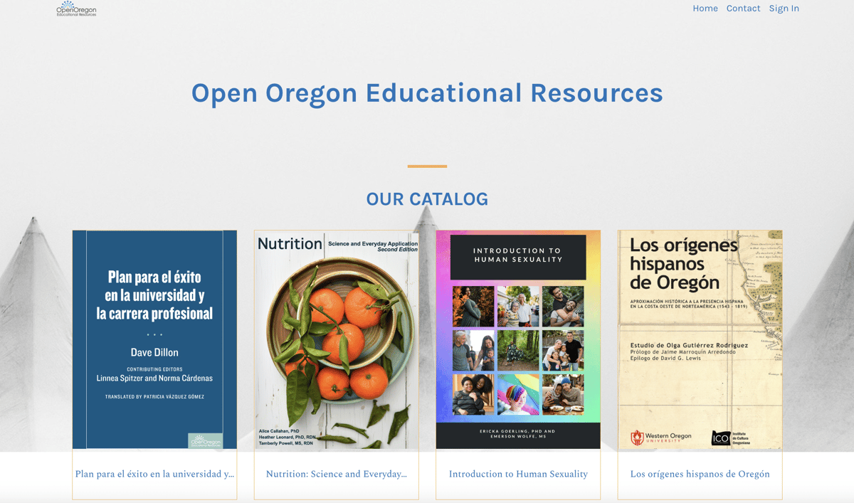 Open Oregon Pressbooks