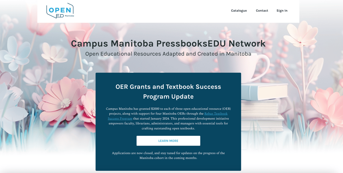 Campus Manitoba Pressbooks Network
